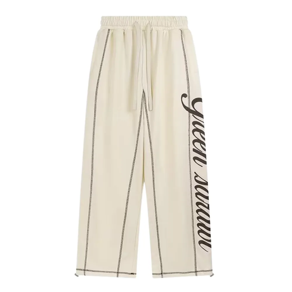 High Street Side Lettering Track Pants
