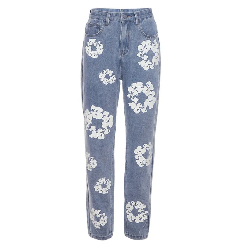 High Waist Jeans Women's