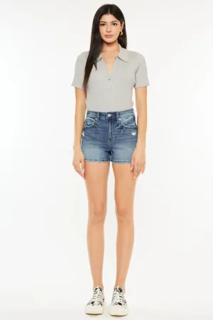 Inaya High Rise Mom Shorts - Final Sale