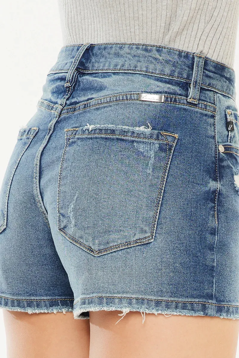 Inaya High Rise Mom Shorts - Final Sale