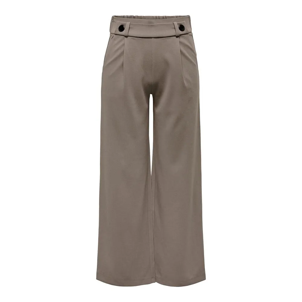 Jacqueline De Yong Gray Polyester Jeans & Pant