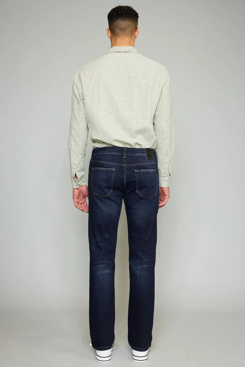 James Dark Wash Slim Straight - Men