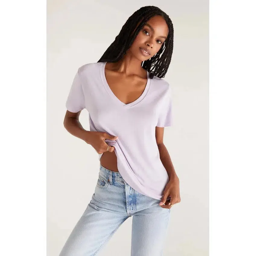 KASEY MODAL V-NECK TEE