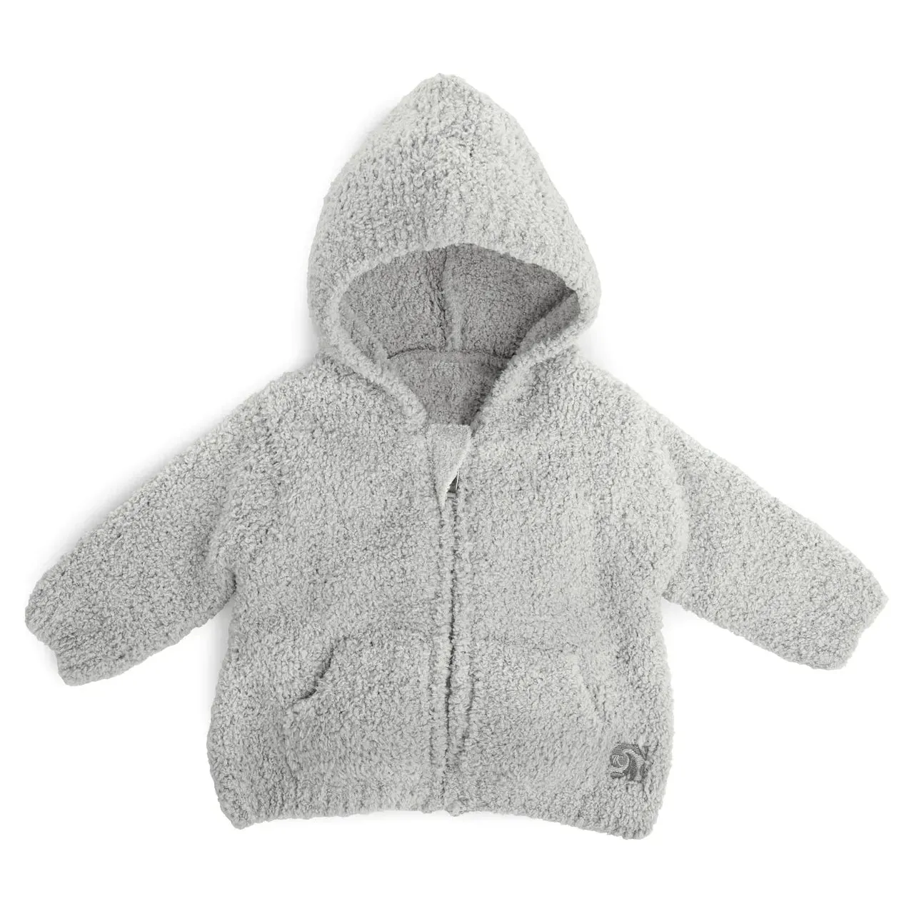 Kashwere Baby Ultra Plush Stone Baby Hoodie & Pants Set