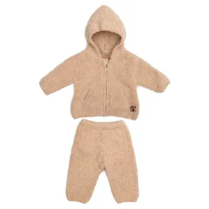 Kashwere Baby Ultra Plush Teddy Baby Hoodie & Pants Set