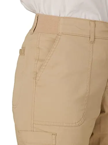 Lee Women's Flex-to-Go Mid-Rise Cargo Bermuda Short, NY Safari, 12
