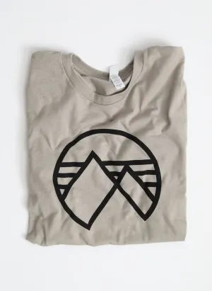 Logo tee (Stone Gray)