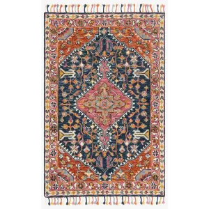 Loloi Rugs Zharah Collection - ZR-01 Navy/Multi