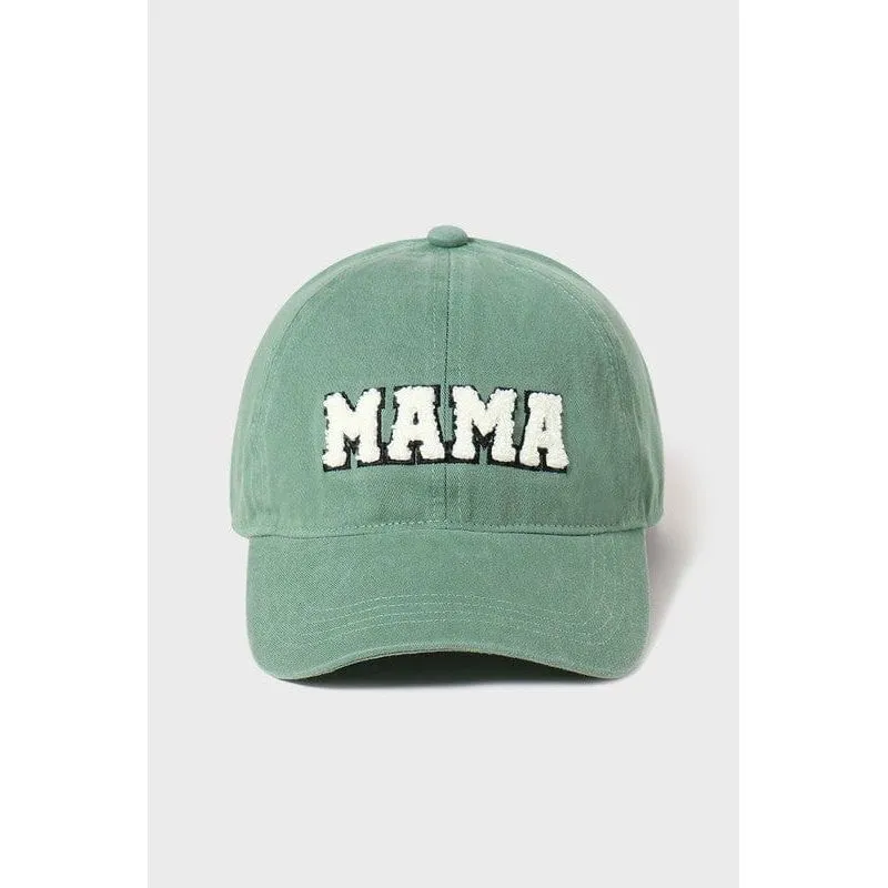 Mama sherpa lettered baseball cap