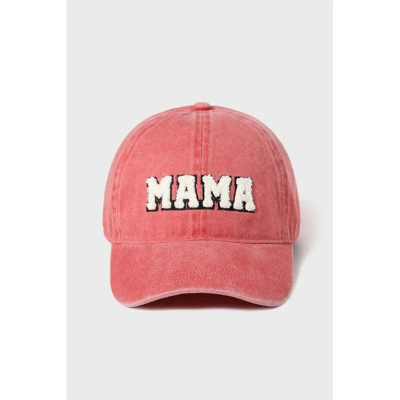 Mama sherpa lettered baseball cap