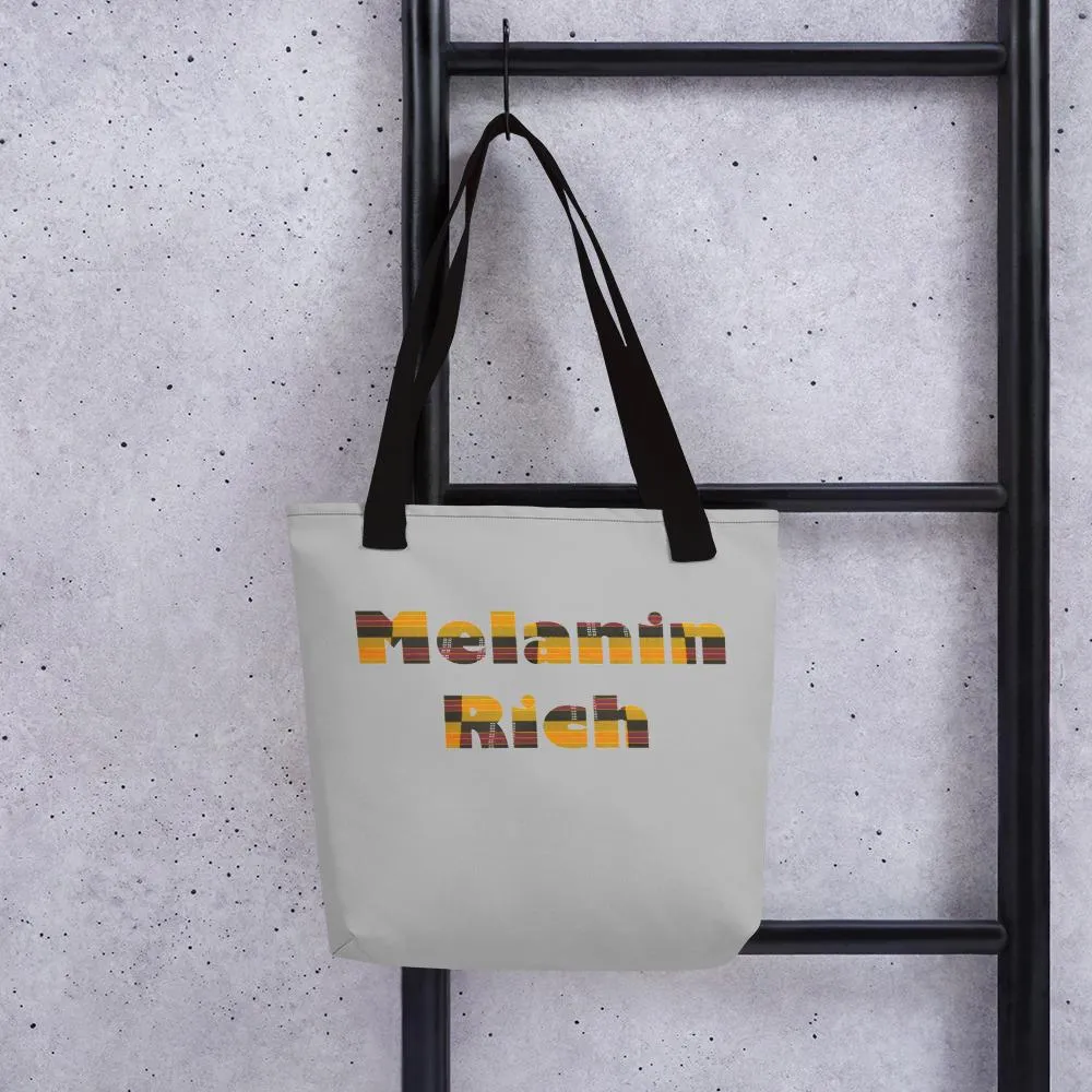 Melanin Rich African Print Tote bag
