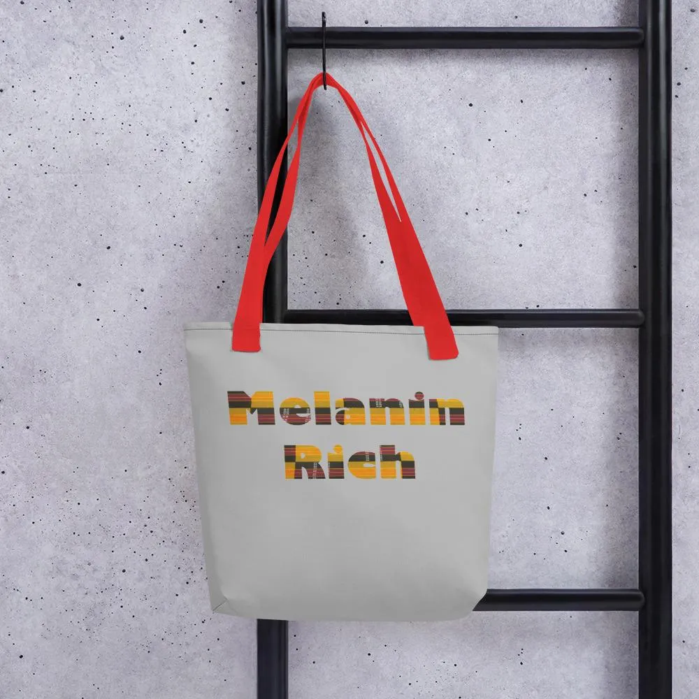 Melanin Rich African Print Tote bag