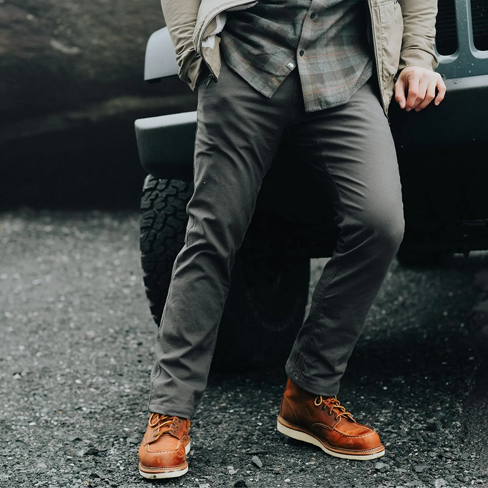 Men's Lined Mountain Pant | Classic Fit / Jackson Grey