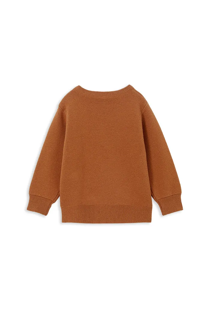 MILKY MAPLE KNIT SWEATER