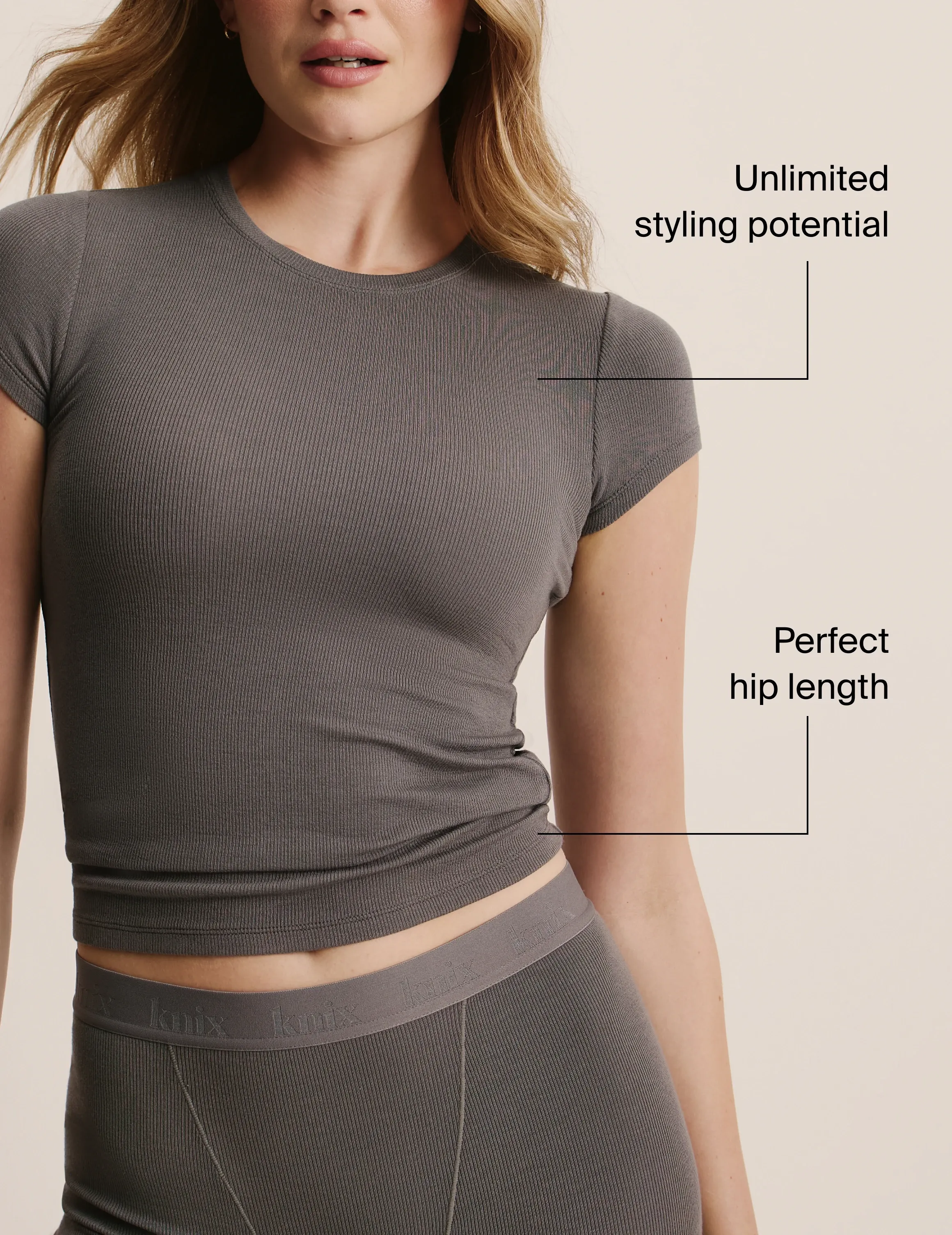 Modal Rib T-Shirt