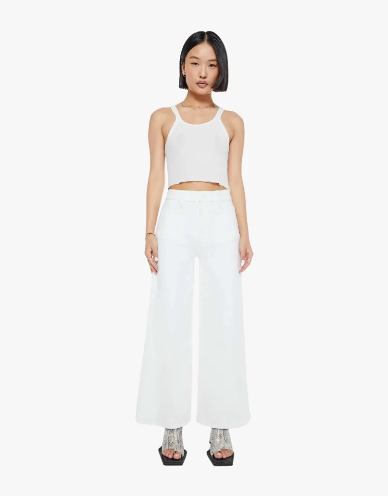 Mother Lil Patch Pocket Undercover Jeans in in Fairest of Them All