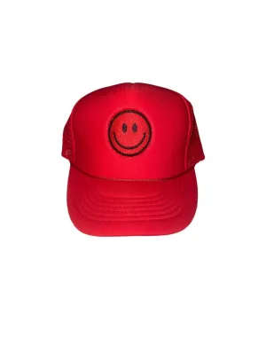 motherTRUCKER - Trucker Hat with Patch - Red/White Assorted