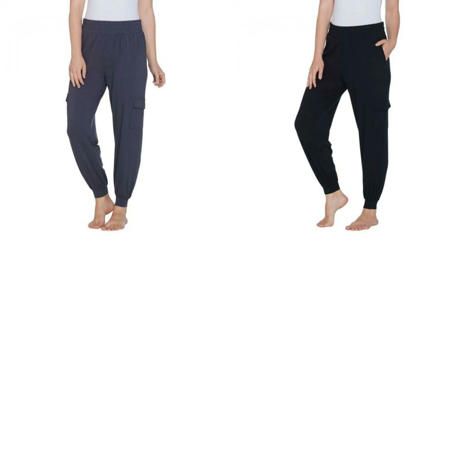 NWT AnyBody Womens Tall Cozy Knit Cargo Jogger Pants. A310169 XS Tall