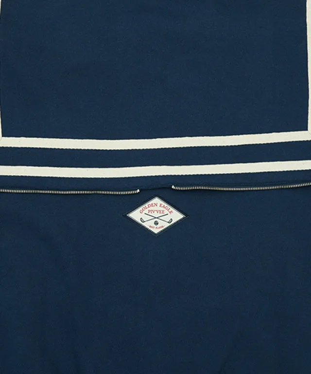 PIV'VEE Marin Zip-Up Hoodie - Navy