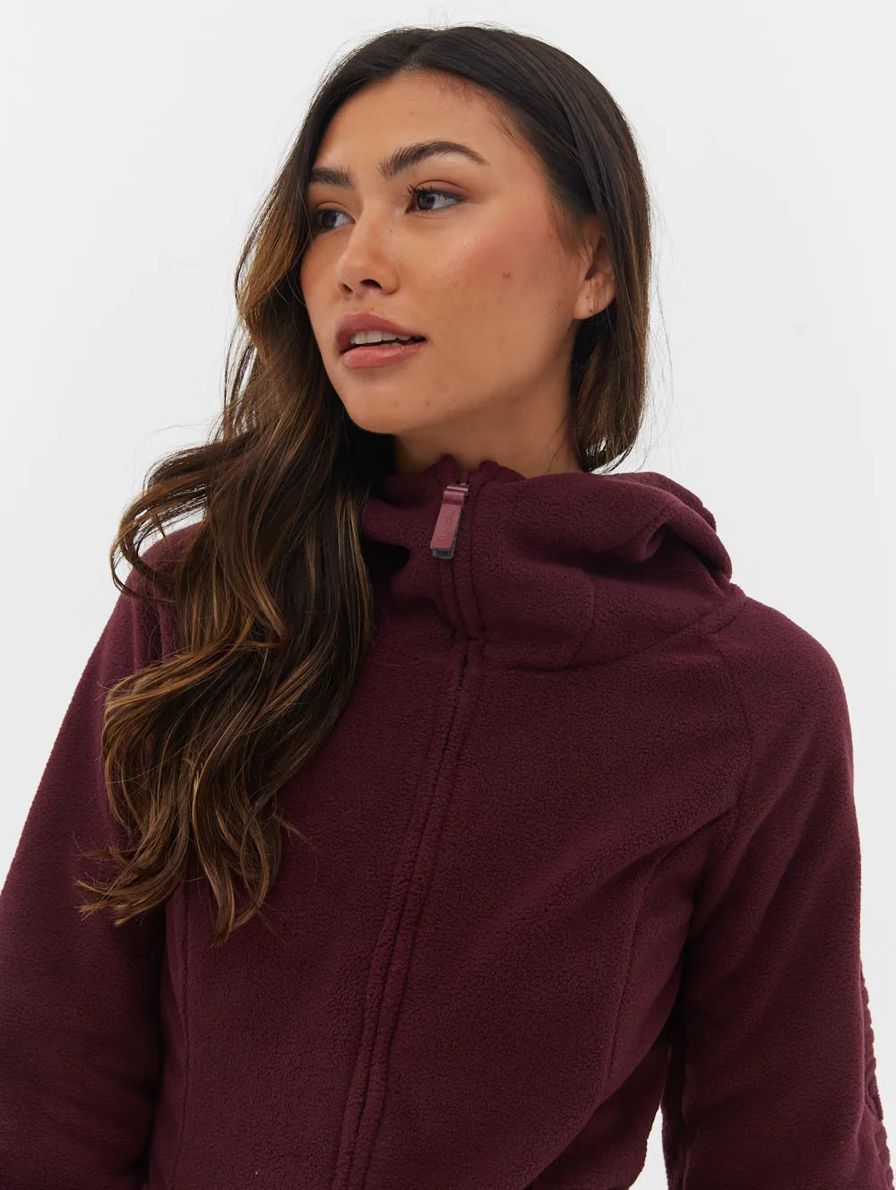 Polar Fleece Long Zip Up Jacket