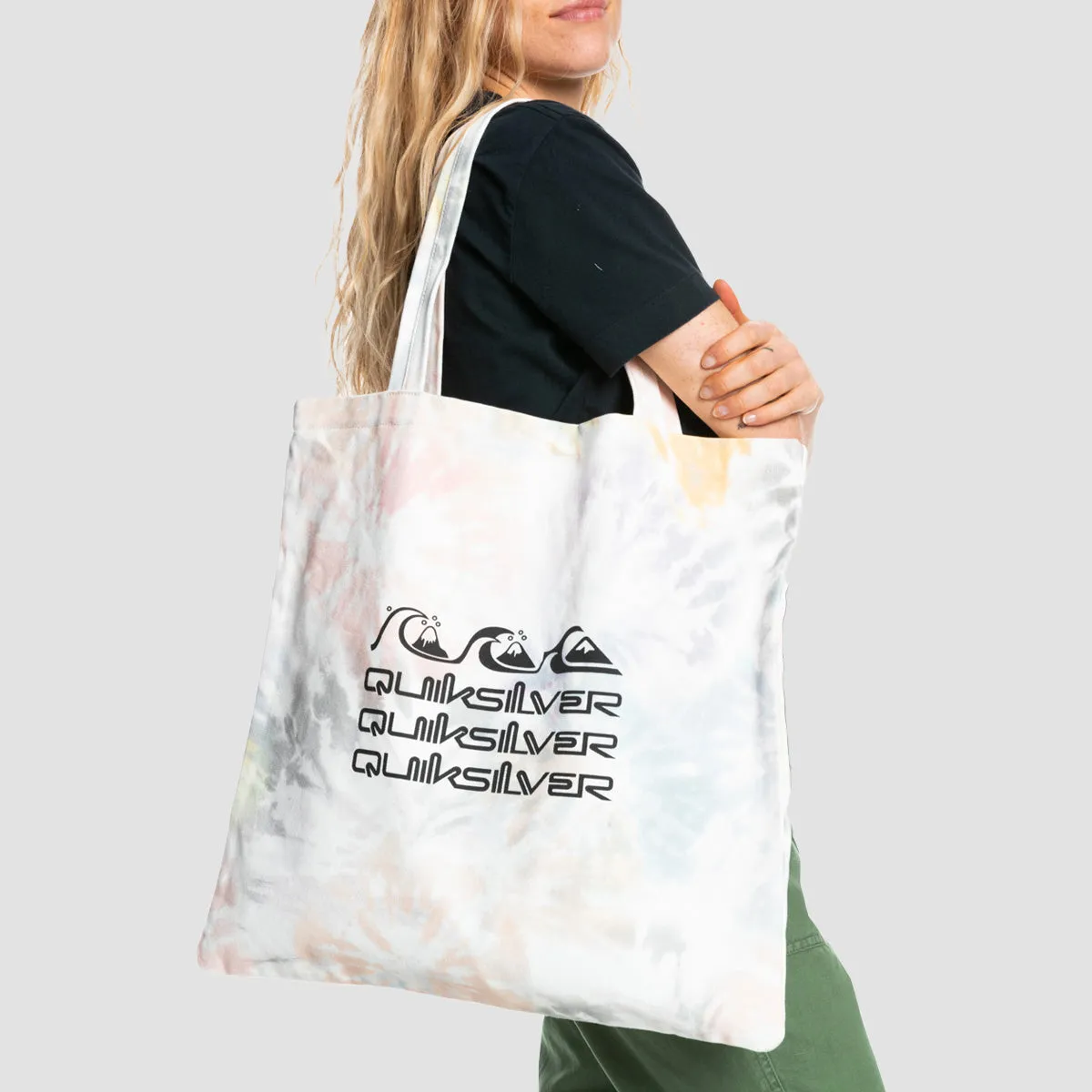 Quiksilver The Classic Tote Bag Faded Denim TD - Womens