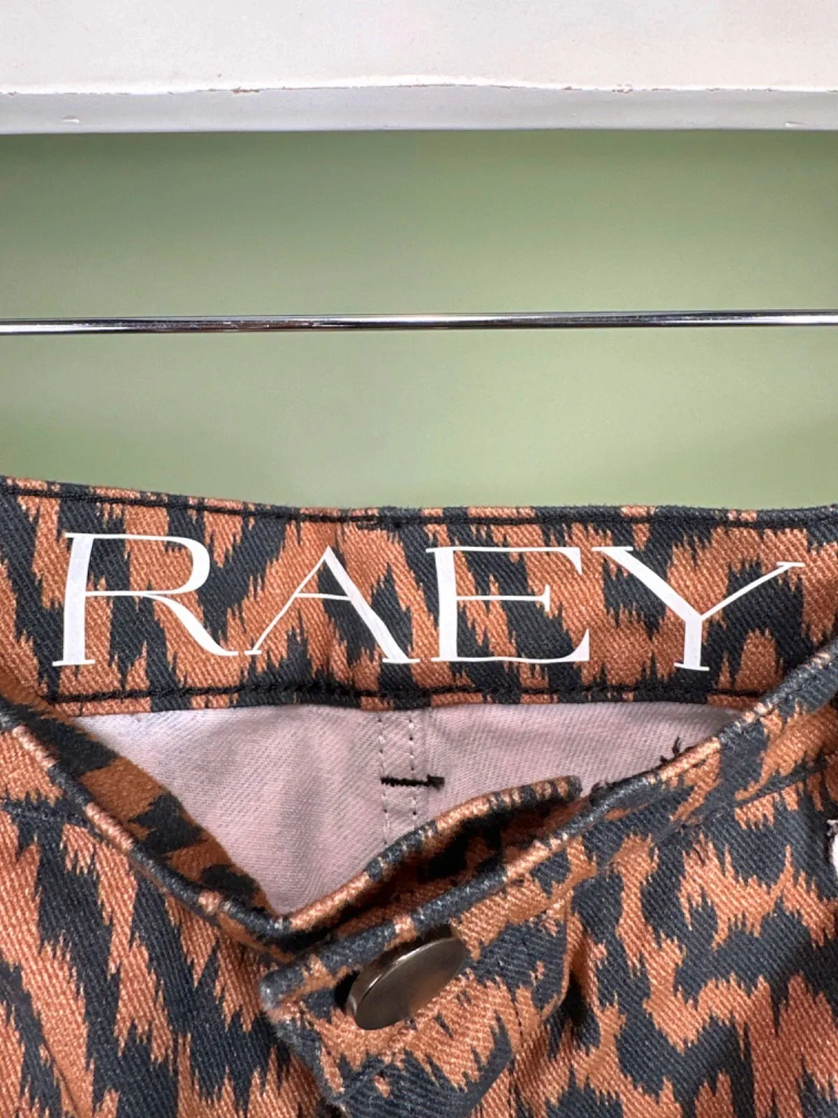 Raey Brown Multi Straight Jeans W32