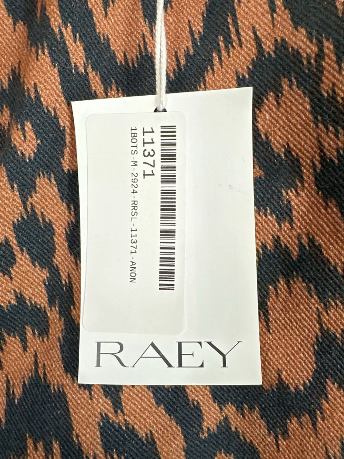 Raey Brown Multi Straight Jeans W32