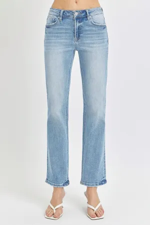 RDP5329RT - Mid Rise Ankle Straight Leg Jeans