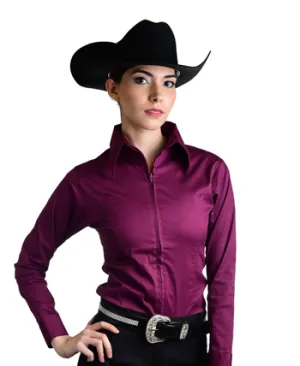 Royal Highness Ladies Zip Up Shirt