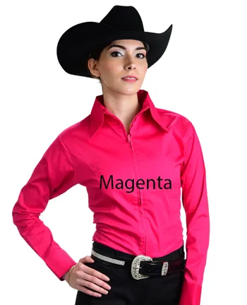 Royal Highness Ladies Zip Up Shirt