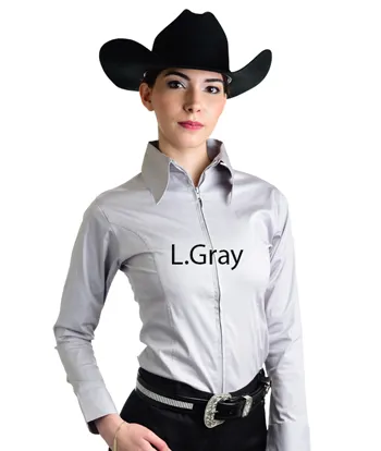 Royal Highness Ladies Zip Up Shirt