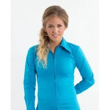Royal Highness Ladies Zip Up Shirt