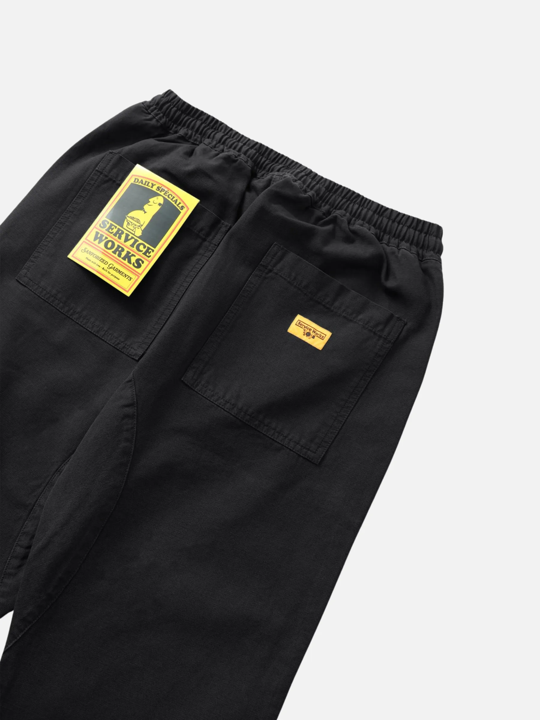 Service Works Canvas Chef Pant - Black