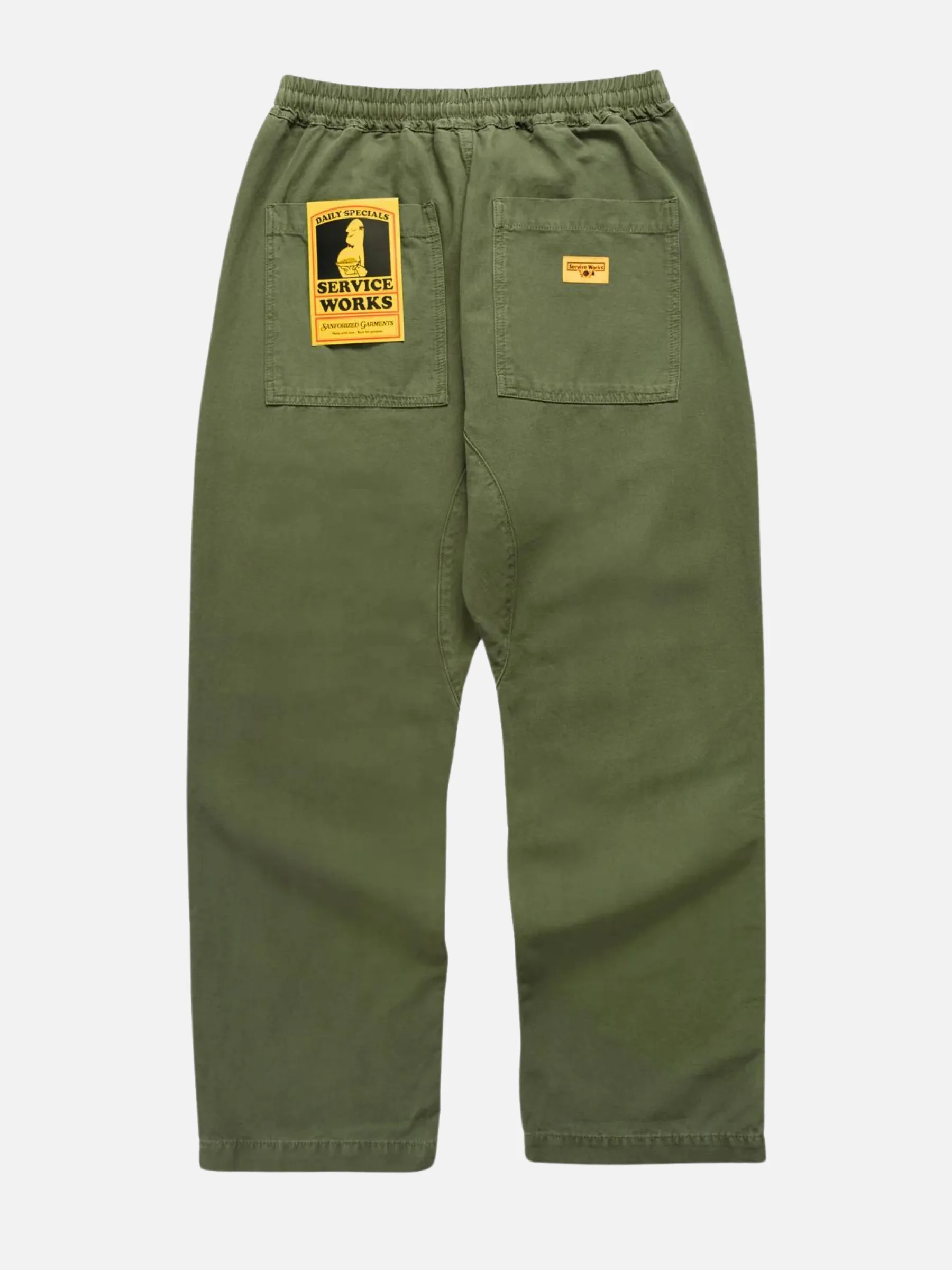 Service Works Canvas Chef Pant - Olive