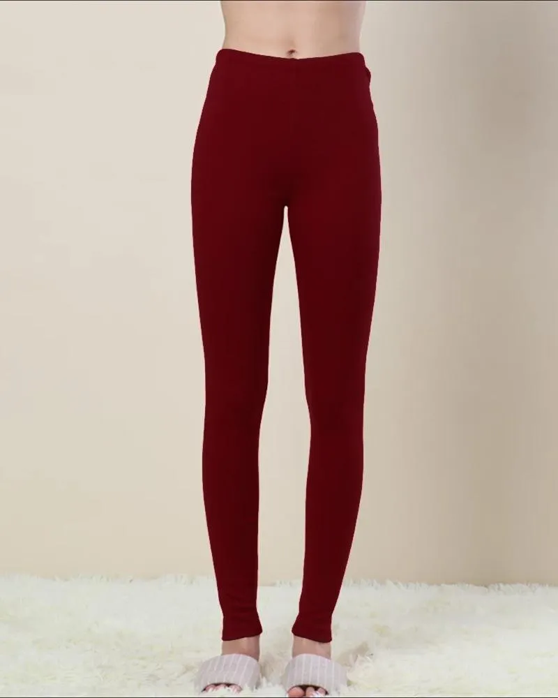 Sexy Maroon Tights & Stretchable Leggings for Ladies - TM1002