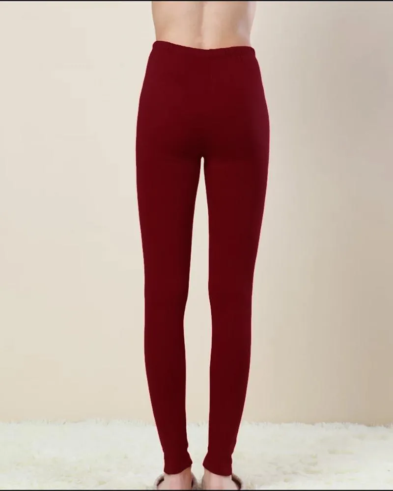 Sexy Maroon Tights & Stretchable Leggings for Ladies - TM1002