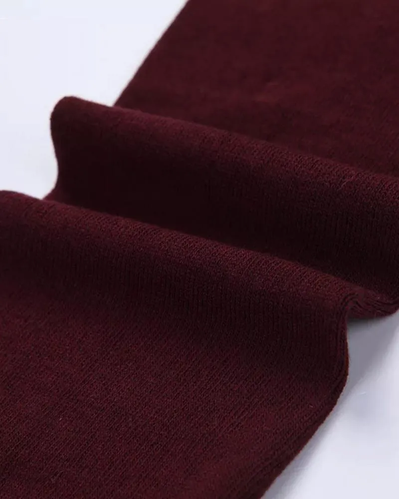 Sexy Maroon Tights & Stretchable Leggings for Ladies - TM1002