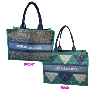 Siobhan Emotional Baggage Book Tote