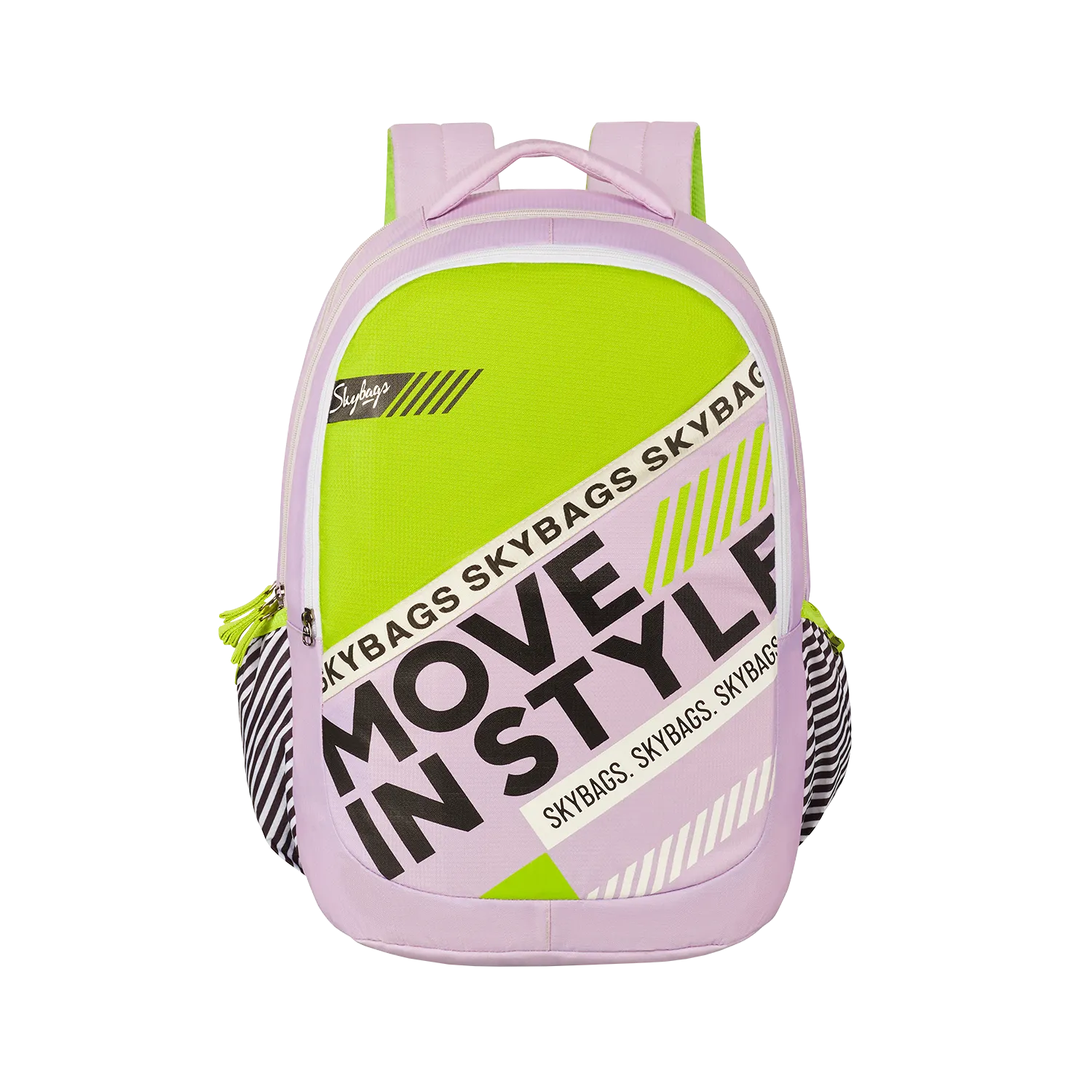 Skybags KLAN PLUS 06 SCHOOL BACKPACK NUDE PINK