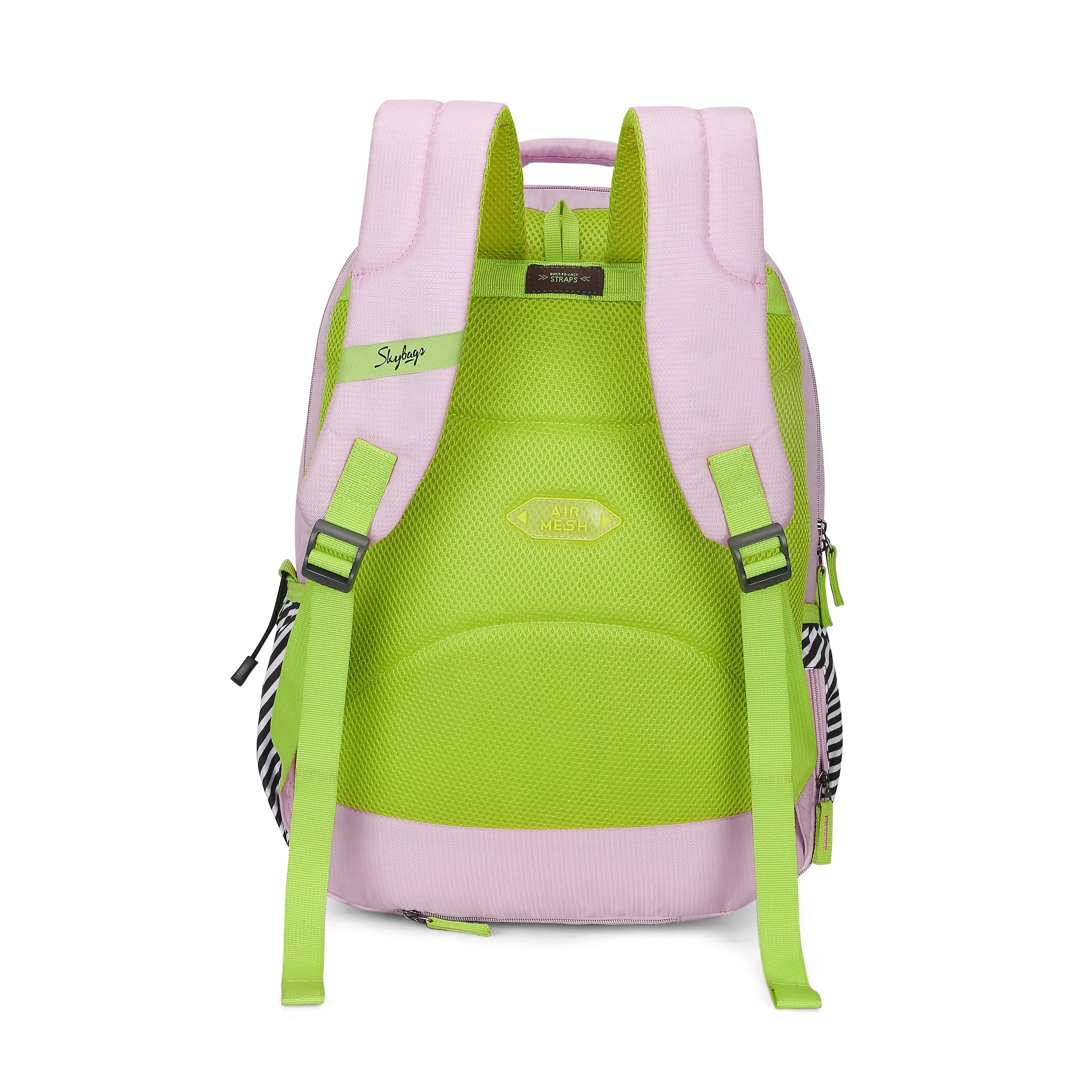 Skybags KLAN PLUS 06 SCHOOL BACKPACK NUDE PINK