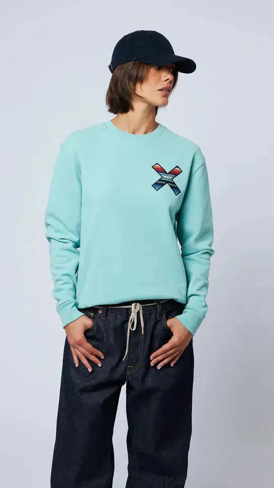Sudadera BLUE BANANA Crew Classic Acqua