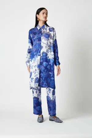 Summer Kurta Set Modal Satin Sumatra Printed-Fashion Edit Java 3-9JV-123A-Payal Pratap