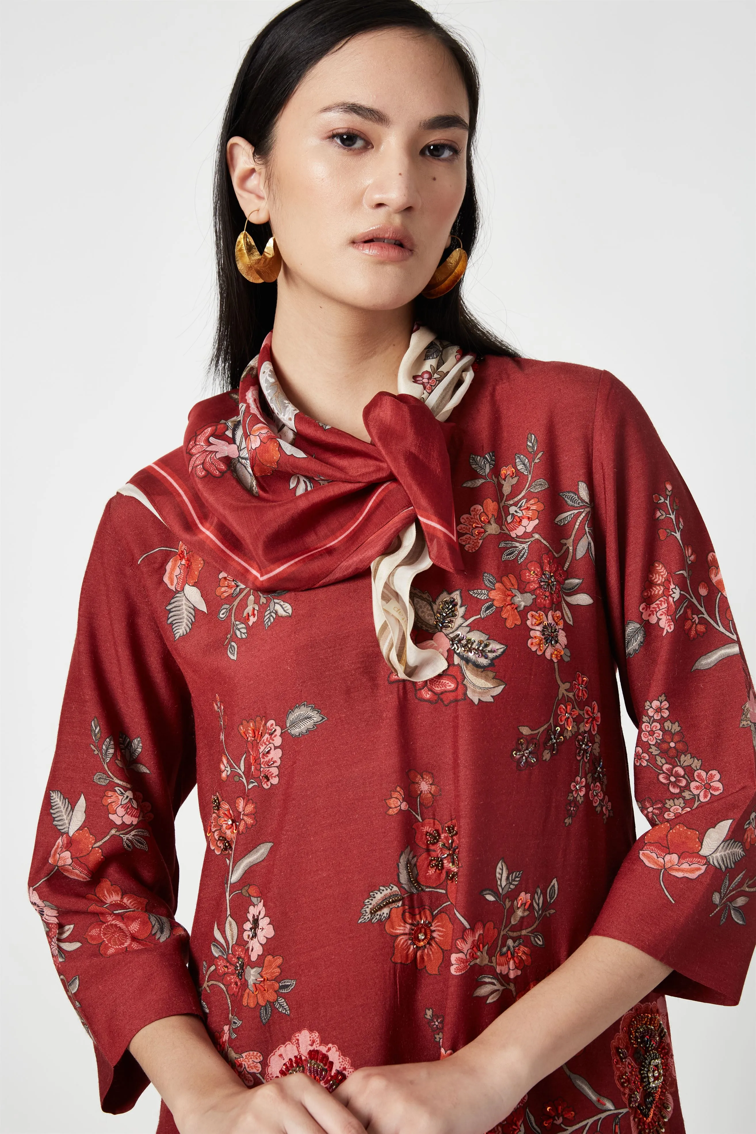 Summer Kurta Set Pure Silk Siaba Printed-Fashion Edit Java 3-9JV-124A-Payal Pratap
