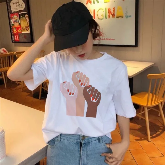 T Shirt Women Short Sleeve Round Neck