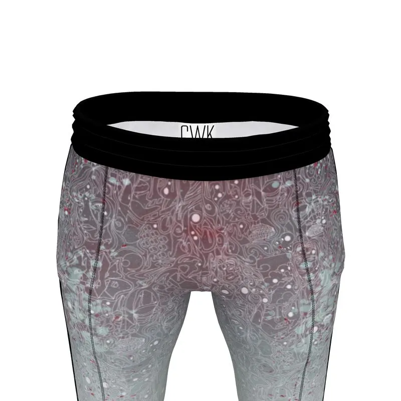 The Scene | AOP Track Pants | Black Cherry Ice