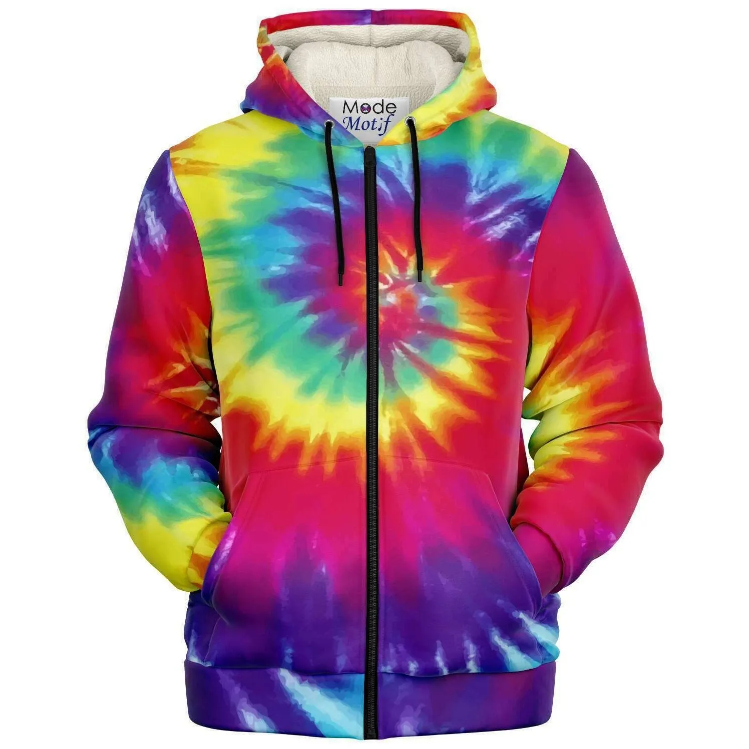 Tie Die Zip Up Jacket - Custom