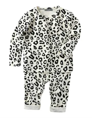 Trendy Boys & Girls Leopard Playwear - 4 COLORS