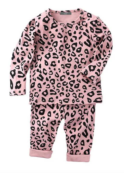 Trendy Boys & Girls Leopard Playwear - 4 COLORS