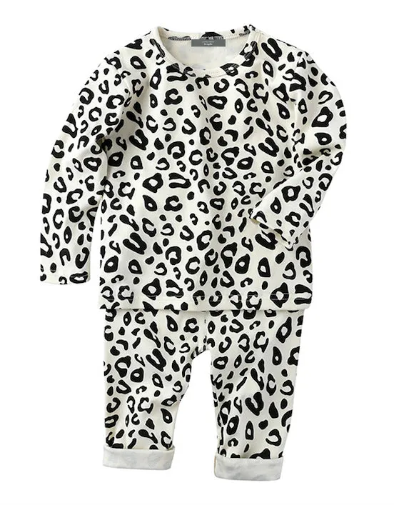Trendy Boys & Girls Leopard Playwear - 4 COLORS