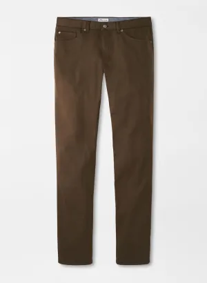 Ultimate Sateen Five Pocket Pant- Chestnut